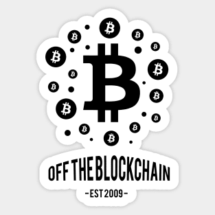 Off the Blockchain Sticker